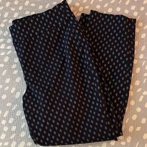 Patterned Dress Pants